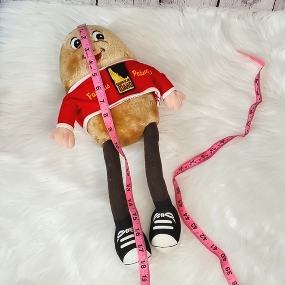 Vintage 90s Idaho Potato Buddy Famous Idaho Potato Spud Plush Stuffed Animal 18" - Picture 13 of 16